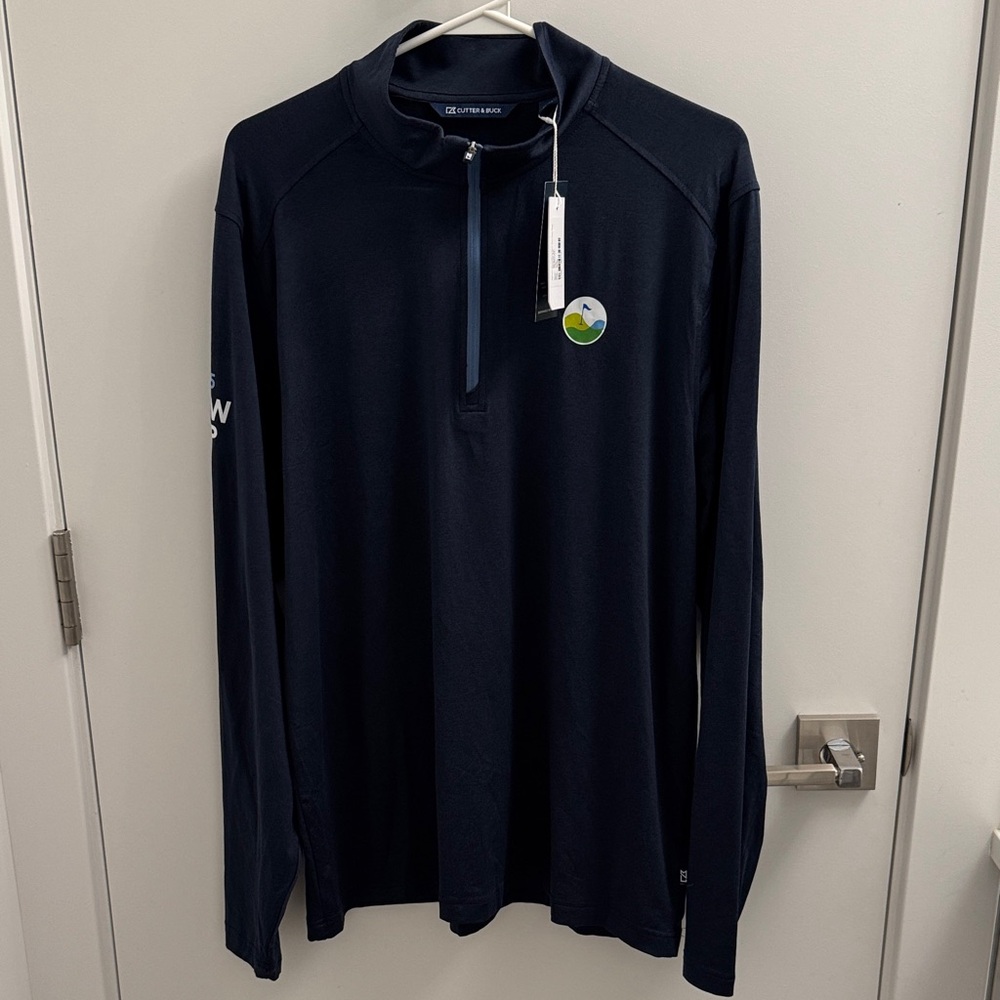Peter Millar Dark Blue Long Sleeve Pullover